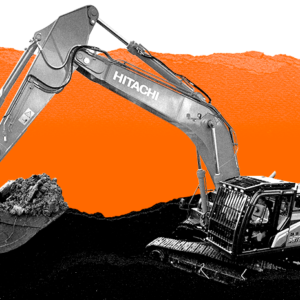 Excavadora de Cadena Marca HITACHI